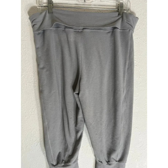 VICTORIA’S SECRET Ribbed Lavender Jogger Lounge Pants M Drawstring - Picture 7 of 13